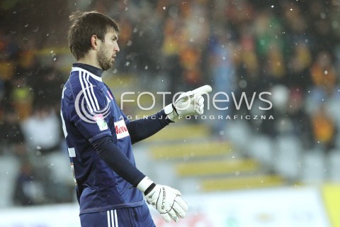  23.02.2013 KIELCE PILKA NOZNA POLSKA T-MOBILE EKSTRAKLASA SEZON 2012/2013 FOOTBALL POLISH EKSTRAKLASA SEASON 2012/2013 KORONA KIELCE - LEGIA WARSZAWA N/Z DUSAN KUCIAK  