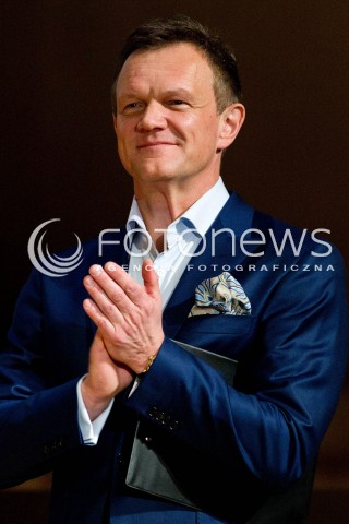  01.03.2013 RZESZOW KONFERENCJA KOBIETA AKTYWNA Z UDZIALEM PREZYDENTOWEJ DANUTY WALESY N/Z CEZARY PAZURA AKTOR  