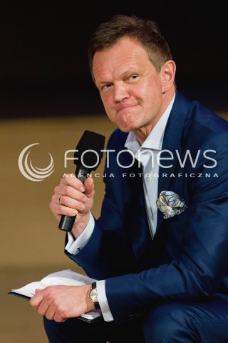  01.03.2013 RZESZOW KONFERENCJA KOBIETA AKTYWNA Z UDZIALEM PREZYDENTOWEJ DANUTY WALESY N/Z CEZARY PAZURA AKTOR  