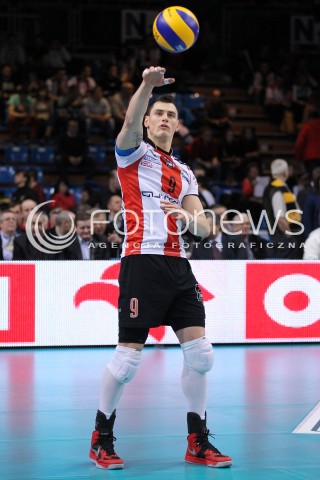  04.03.2013 RZESZOW SIATKOWKA PLUS LIGA 2012/2013 MEN VOLLEYBALL POLAND POLISH PLUSLIGA LEAGUE SEASON 2012/2013 MECZ ASSECO RESOVIA RZESZOW - PGE SKRA BELCHATOW N/Z ZBIGNIEW BARTMAN SYLWETKA  