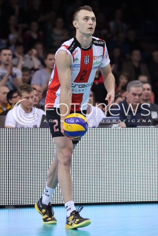  04.03.2013 RZESZOW SIATKOWKA PLUS LIGA 2012/2013 MEN VOLLEYBALL POLAND POLISH PLUSLIGA LEAGUE SEASON 2012/2013 MECZ ASSECO RESOVIA RZESZOW - PGE SKRA BELCHATOW N/Z PAUL LOTMAN SYLWETKA  