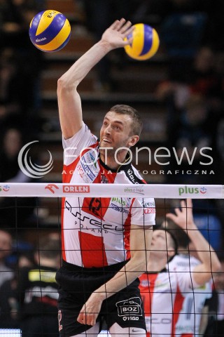 04.03.2013 RZESZOW SIATKOWKA PLUS LIGA 2012/2013 MEN VOLLEYBALL POLAND POLISH PLUSLIGA LEAGUE SEASON 2012/2013 MECZ ASSECO RESOVIA RZESZOW - PGE SKRA BELCHATOW N/Z LUKASZ PERLOWSKI  