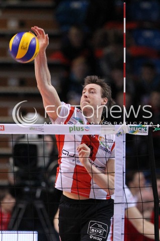  04.03.2013 RZESZOW SIATKOWKA PLUS LIGA 2012/2013 MEN VOLLEYBALL POLAND POLISH PLUSLIGA LEAGUE SEASON 2012/2013 MECZ ASSECO RESOVIA RZESZOW - PGE SKRA BELCHATOW N/Z JOCHEN SCHOPS  