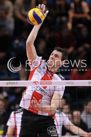  04.03.2013 RZESZOW SIATKOWKA PLUS LIGA 2012/2013 MEN VOLLEYBALL POLAND POLISH PLUSLIGA LEAGUE SEASON 2012/2013 MECZ ASSECO RESOVIA RZESZOW - PGE SKRA BELCHATOW N/Z WOJCIECH GRZYB  