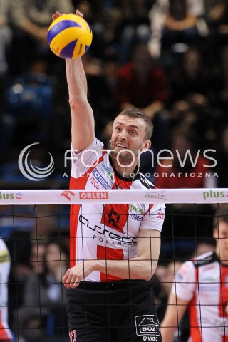  04.03.2013 RZESZOW SIATKOWKA PLUS LIGA 2012/2013 MEN VOLLEYBALL POLAND POLISH PLUSLIGA LEAGUE SEASON 2012/2013 MECZ ASSECO RESOVIA RZESZOW - PGE SKRA BELCHATOW N/Z LUKASZ PERLOWSKI  