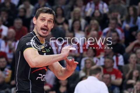  04.03.2013 RZESZOW SIATKOWKA PLUS LIGA 2012/2013 MEN VOLLEYBALL POLAND POLISH PLUSLIGA LEAGUE SEASON 2012/2013 MECZ ASSECO RESOVIA RZESZOW - PGE SKRA BELCHATOW N/Z DANIEL PLINSKI  