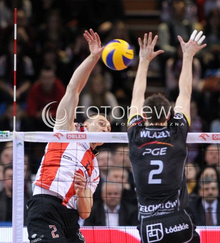  04.03.2013 RZESZOW SIATKOWKA PLUS LIGA 2012/2013 MEN VOLLEYBALL POLAND POLISH PLUSLIGA LEAGUE SEASON 2012/2013 MECZ ASSECO RESOVIA RZESZOW - PGE SKRA BELCHATOW N/Z PAUL LOTMAN MARIUSZ WLAZLY  