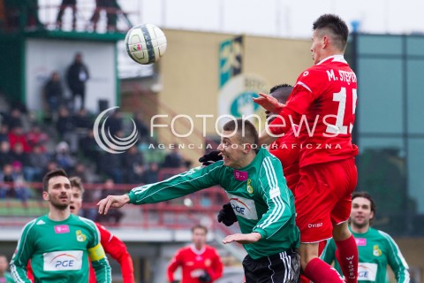  09.03.2013 BELCHATOW PILKA NOZNA T-MOBILE EKSTRAKLASA SEZON 2012/2013 FOOTBALL POLISH EKSTRAKLASA SEASON GKS BELCHATOW - WIDZEW LODZ  N/Z MARIUSZ STEPINSKI   