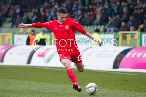  09.03.2013 BELCHATOW PILKA NOZNA T-MOBILE EKSTRAKLASA SEZON 2012/2013 FOOTBALL POLISH EKSTRAKLASA SEASON GKS BELCHATOW - WIDZEW LODZ  N/Z MARIUSZ STEPINSKI   