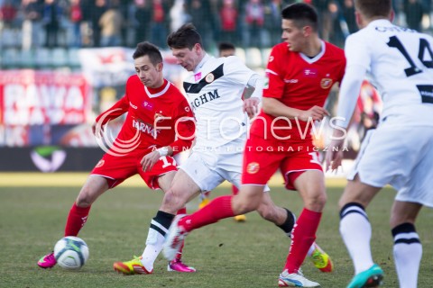  16.03.2013 LODZ PILKA NOZNA T-MOBILE EKSTRAKLASA SEZON 2012/2013 FOOTBALL POLISH EKSTRAKLASA SEASON WIDZEW LODZ - ZAGLEBIE LUBIN N/Z MARIUSZ RYBICKI   