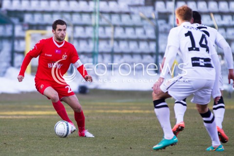  16.03.2013 LODZ PILKA NOZNA T-MOBILE EKSTRAKLASA SEZON 2012/2013 FOOTBALL POLISH EKSTRAKLASA SEASON WIDZEW LODZ - ZAGLEBIE LUBIN N/Z LUKASZ BROZ   
