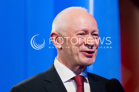  19.03.2013 RZESZOW PUNKTUALNIE O GODZINIE 5.00 MINISTER ADMINISTRACJI I CYFRYZACJI MICHAL BONI W STUDIU TELEWIZJI RZESZOW WLACZYL SYGNAL CYFROWY. OD TEGO CZASU 10 MILIONOW POLAKOW MA DOSTEP DO TELEWIZJI CYFROWEJ.<br />
19th March 2013 Poland Rzeszow. Michal Boni - The Minister of Digitisation and Administration officially switch-over from analogue to digital television in the studio TVP Rzeszow. Starting at 5 a.m. in the range of digital TV there were  10 million users in Poland.<br />
N/Z MINISTER MICHAL BONI SYLWETKA  