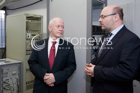  19.03.2013 RZESZOW MINISTER ADMINISTRACJI I CYFRYZACJI MICHAL BONI NA PODKARPACIU. ZWIEDZIL ODDZIAL TELEWIZJI TVP RZESZOW<br /><br />19th March 2013 Poland Rzeszow. Michal Boni - The Minister of Digitisation and Administration visited one of the regional branches of Rzeszow television TVP RZESZOW.<br />N/Z MINISTER MICHAL BONI (C)  