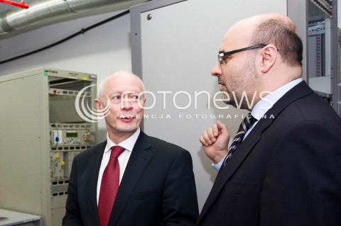  19.03.2013 RZESZOW MINISTER ADMINISTRACJI I CYFRYZACJI MICHAL BONI NA PODKARPACIU. ZWIEDZIL ODDZIAL TELEWIZJI TVP RZESZOW<br /><br />19th March 2013 Poland Rzeszow. Michal Boni - The Minister of Digitisation and Administration visited one of the regional branches of Rzeszow television TVP RZESZOW.<br />N/Z MINISTER MICHAL BONI (C)  