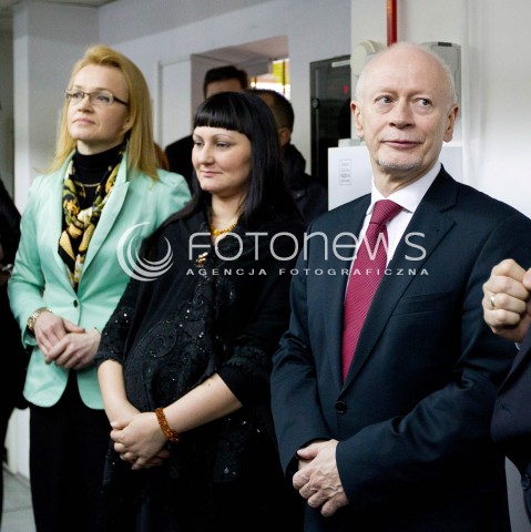  19.03.2013 RZESZOW MINISTER ADMINISTRACJI I CYFRYZACJI MICHAL BONI NA PODKARPACIU. ZWIEDZIL ODDZIAL TELEWIZJI TVP RZESZOW<br /><br />19th March 2013 Poland Rzeszow. Michal Boni - The Minister of Digitisation and Administration visited one of the regional branches of Rzeszow television TVP RZESZOW.<br />N/Z MINISTER MICHAL BONI (P) MALGORZATA CHOMYCZ SMIGIELSKA (C) ALICJA WOSIK (L)  