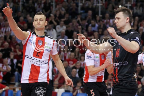  24.03.2013 RZESZOW SIATKOWKA PLUS LIGA 2012/2013 MEN VOLLEYBALL POLAND POLISH PLUSLIGA LEAGUE SEASON 2012/2013 MECZ ASSECO RESOVIA RZESZOW - DELECTA BYDGOSZCZ N/Z PAUL LOTMAN KRZYSZTOF IGNACZAK  