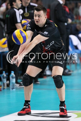  24.03.2013 RZESZOW SIATKOWKA PLUS LIGA 2012/2013 MEN VOLLEYBALL POLAND POLISH PLUSLIGA LEAGUE SEASON 2012/2013 MECZ ASSECO RESOVIA RZESZOW - DELECTA BYDGOSZCZ N/Z KRZYSZTOF IGNACZAK SYLWETKA  