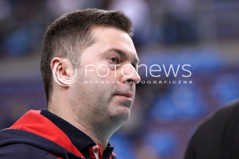  24.03.2013 RZESZOW SIATKOWKA PLUS LIGA 2012/2013 MEN VOLLEYBALL POLAND POLISH PLUSLIGA LEAGUE SEASON 2012/2013 MECZ ASSECO RESOVIA RZESZOW - DELECTA BYDGOSZCZ N/Z PIOTR MAKOWSKI ( HEAD COACH ) TRENER  