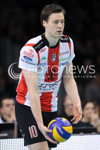  24.03.2013 RZESZOW SIATKOWKA PLUS LIGA 2012/2013 MEN VOLLEYBALL POLAND POLISH PLUSLIGA LEAGUE SEASON 2012/2013 MECZ ASSECO RESOVIA RZESZOW - DELECTA BYDGOSZCZ N/Z JOCHEN SCHOPS SYLWETKA  
