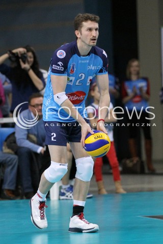  24.03.2013 RZESZOW SIATKOWKA PLUS LIGA 2012/2013 MEN VOLLEYBALL POLAND POLISH PLUSLIGA LEAGUE SEASON 2012/2013 MECZ ASSECO RESOVIA RZESZOW - DELECTA BYDGOSZCZ N/Z MICHAL MASNY SYLWETKA  
