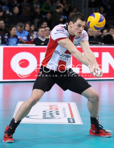  24.03.2013 RZESZOW SIATKOWKA PLUS LIGA 2012/2013 MEN VOLLEYBALL POLAND POLISH PLUSLIGA LEAGUE SEASON 2012/2013 MECZ ASSECO RESOVIA RZESZOW - DELECTA BYDGOSZCZ N/Z ZBIGNIEW BARTMAN SYLWETKA  