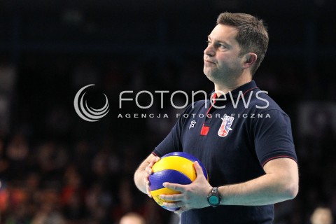  24.03.2013 RZESZOW SIATKOWKA PLUS LIGA 2012/2013 MEN VOLLEYBALL POLAND POLISH PLUSLIGA LEAGUE SEASON 2012/2013 MECZ ASSECO RESOVIA RZESZOW - DELECTA BYDGOSZCZ N/Z PIOTR MAKOWSKI ( HEAD COACH ) TRENER  