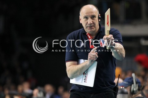  24.03.2013 RZESZOW SIATKOWKA PLUS LIGA 2012/2013 MEN VOLLEYBALL POLAND POLISH PLUSLIGA LEAGUE SEASON 2012/2013 MECZ ASSECO RESOVIA RZESZOW - DELECTA BYDGOSZCZ N/Z MARIAN KARDAS TRENER COACH  