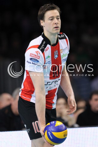  24.03.2013 RZESZOW SIATKOWKA PLUS LIGA 2012/2013 MEN VOLLEYBALL POLAND POLISH PLUSLIGA LEAGUE SEASON 2012/2013 MECZ ASSECO RESOVIA RZESZOW - DELECTA BYDGOSZCZ N/Z JOCHEN SCHOPS SYLWETKA  