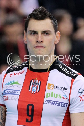  24.03.2013 RZESZOW SIATKOWKA PLUS LIGA 2012/2013 MEN VOLLEYBALL POLAND POLISH PLUSLIGA LEAGUE SEASON 2012/2013 MECZ ASSECO RESOVIA RZESZOW - DELECTA BYDGOSZCZ N/Z ZBIGNIEW BARTMAN GLOWKA  