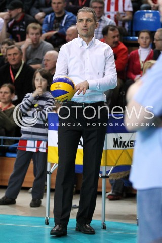  24.03.2013 RZESZOW SIATKOWKA PLUS LIGA 2012/2013 MEN VOLLEYBALL POLAND POLISH PLUSLIGA LEAGUE SEASON 2012/2013 MECZ ASSECO RESOVIA RZESZOW - DELECTA BYDGOSZCZ N/Z ANDRZEJ KOWAL TRENER ( HEAD COACH )  