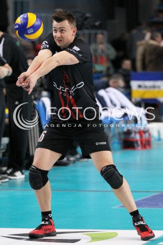  24.03.2013 RZESZOW SIATKOWKA PLUS LIGA 2012/2013 MEN VOLLEYBALL POLAND POLISH PLUSLIGA LEAGUE SEASON 2012/2013 MECZ ASSECO RESOVIA RZESZOW - DELECTA BYDGOSZCZ N/Z KRZYSZTOF IGNACZAK SYLWETKA  