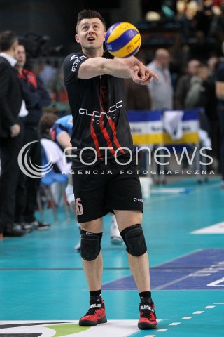  24.03.2013 RZESZOW SIATKOWKA PLUS LIGA 2012/2013 MEN VOLLEYBALL POLAND POLISH PLUSLIGA LEAGUE SEASON 2012/2013 MECZ ASSECO RESOVIA RZESZOW - DELECTA BYDGOSZCZ N/Z KRZYSZTOF IGNACZAK SYLWETKA  