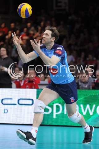  24.03.2013 RZESZOW SIATKOWKA PLUS LIGA 2012/2013 MEN VOLLEYBALL POLAND POLISH PLUSLIGA LEAGUE SEASON 2012/2013 MECZ ASSECO RESOVIA RZESZOW - DELECTA BYDGOSZCZ N/Z STEPHANE ANTIGA SYLWETKA  