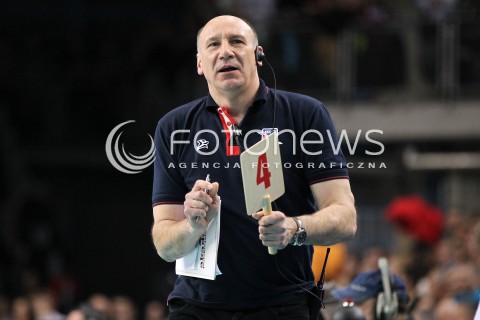  24.03.2013 RZESZOW SIATKOWKA PLUS LIGA 2012/2013 MEN VOLLEYBALL POLAND POLISH PLUSLIGA LEAGUE SEASON 2012/2013 MECZ ASSECO RESOVIA RZESZOW - DELECTA BYDGOSZCZ N/Z MARIAN KARDAS TRENER COACH  