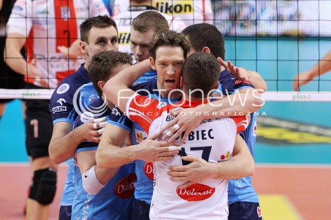  24.03.2013 RZESZOW SIATKOWKA PLUS LIGA 2012/2013 MEN VOLLEYBALL POLAND POLISH PLUSLIGA LEAGUE SEASON 2012/2013 MECZ ASSECO RESOVIA RZESZOW - DELECTA BYDGOSZCZ N/Z STEPHANE ANTIGA RADOSC  