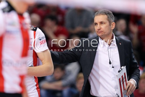  24.03.2013 RZESZOW SIATKOWKA PLUS LIGA 2012/2013 MEN VOLLEYBALL POLAND POLISH PLUSLIGA LEAGUE SEASON 2012/2013 MECZ ASSECO RESOVIA RZESZOW - DELECTA BYDGOSZCZ N/Z ANDRZEJ KOWAL TRENER ( HEAD COACH )  