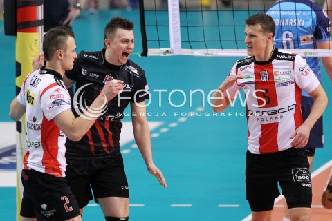  24.03.2013 RZESZOW SIATKOWKA PLUS LIGA 2012/2013 MEN VOLLEYBALL POLAND POLISH PLUSLIGA LEAGUE SEASON 2012/2013 MECZ ASSECO RESOVIA RZESZOW - DELECTA BYDGOSZCZ N/Z PAUL LOTMAN LUKAS TICHACEK KRZYSZTOF IGNACZAK  