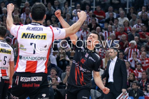  24.03.2013 RZESZOW SIATKOWKA PLUS LIGA 2012/2013 MEN VOLLEYBALL POLAND POLISH PLUSLIGA LEAGUE SEASON 2012/2013 MECZ ASSECO RESOVIA RZESZOW - DELECTA BYDGOSZCZ N/Z KRZYSZTOF IGNACZAK RADOSC  