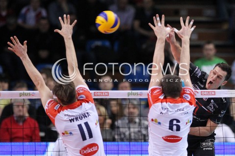  25.03.2013 RZESZOW SIATKOWKA PLUS LIGA 2012/2013 MEN VOLLEYBALL POLAND POLISH PLUSLIGA LEAGUE SEASON 2012/2013 MECZ ASSECO RESOVIA RZESZOW - DELECTA BYDGOSZCZ N/Z ALEH ACHREM OLIEG AKHREM ANDRZEJ WRONA DAWID KONARSKI  