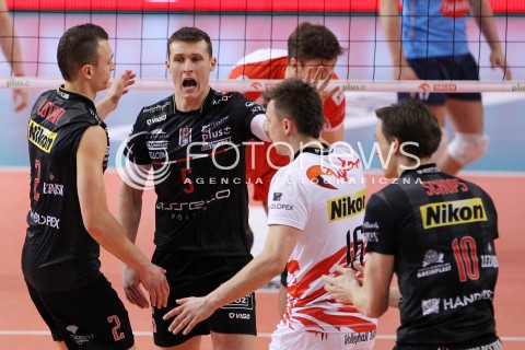  25.03.2013 RZESZOW SIATKOWKA PLUS LIGA 2012/2013 MEN VOLLEYBALL POLAND POLISH PLUSLIGA LEAGUE SEASON 2012/2013 MECZ ASSECO RESOVIA RZESZOW - DELECTA BYDGOSZCZ N/Z PAUL LOTMAN LUKAS TICHACEK JOCHEN SCHOPS KRZYSZTOF IGNACZAK RADOSC  