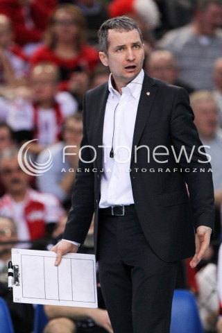  25.03.2013 RZESZOW SIATKOWKA PLUS LIGA 2012/2013 MEN VOLLEYBALL POLAND POLISH PLUSLIGA LEAGUE SEASON 2012/2013 MECZ ASSECO RESOVIA RZESZOW - DELECTA BYDGOSZCZ N/Z ANDRZEJ KOWAL TRENER ( HEAD COACH ) ZLOSC  