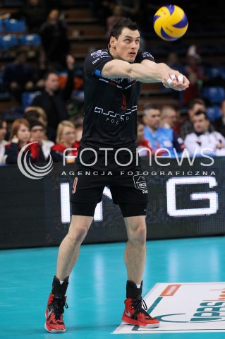  25.03.2013 RZESZOW SIATKOWKA PLUS LIGA 2012/2013 MEN VOLLEYBALL POLAND POLISH PLUSLIGA LEAGUE SEASON 2012/2013 MECZ ASSECO RESOVIA RZESZOW - DELECTA BYDGOSZCZ N/Z ZBIGNIEW BARTMAN SYLWETKA  