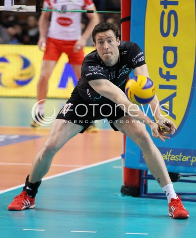  25.03.2013 RZESZOW SIATKOWKA PLUS LIGA 2012/2013 MEN VOLLEYBALL POLAND POLISH PLUSLIGA LEAGUE SEASON 2012/2013 MECZ ASSECO RESOVIA RZESZOW - DELECTA BYDGOSZCZ N/Z JOCHEN SCHOPS SYLWETKA  