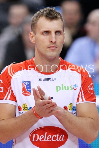 25.03.2013 RZESZOW SIATKOWKA PLUS LIGA 2012/2013 MEN VOLLEYBALL POLAND POLISH PLUSLIGA LEAGUE SEASON 2012/2013 MECZ ASSECO RESOVIA RZESZOW - DELECTA BYDGOSZCZ N/Z PIOTR LIPINSKI GLOWKA  