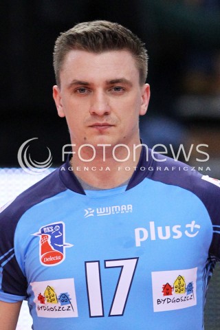  25.03.2013 RZESZOW SIATKOWKA PLUS LIGA 2012/2013 MEN VOLLEYBALL POLAND POLISH PLUSLIGA LEAGUE SEASON 2012/2013 MECZ ASSECO RESOVIA RZESZOW - DELECTA BYDGOSZCZ N/Z MICHAL DEBIEC GLOWKA  