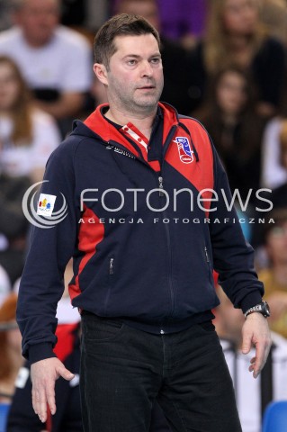  25.03.2013 RZESZOW SIATKOWKA PLUS LIGA 2012/2013 MEN VOLLEYBALL POLAND POLISH PLUSLIGA LEAGUE SEASON 2012/2013 MECZ ASSECO RESOVIA RZESZOW - DELECTA BYDGOSZCZ N/Z PIOTR MAKOWSKI ( HEAD COACH ) TRENER  