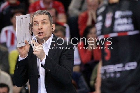  25.03.2013 RZESZOW SIATKOWKA PLUS LIGA 2012/2013 MEN VOLLEYBALL POLAND POLISH PLUSLIGA LEAGUE SEASON 2012/2013 MECZ ASSECO RESOVIA RZESZOW - DELECTA BYDGOSZCZ N/Z ANDRZEJ KOWAL TRENER ( HEAD COACH )  