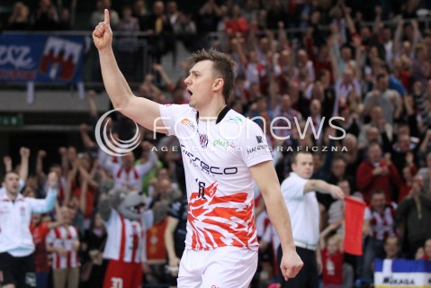  25.03.2013 RZESZOW SIATKOWKA PLUS LIGA 2012/2013 MEN VOLLEYBALL POLAND POLISH PLUSLIGA LEAGUE SEASON 2012/2013 MECZ ASSECO RESOVIA RZESZOW - DELECTA BYDGOSZCZ N/Z KRZYSZTOF IGNACZAK  