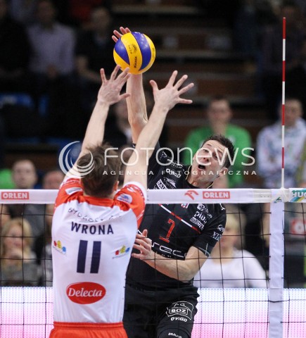  25.03.2013 RZESZOW SIATKOWKA PLUS LIGA 2012/2013 MEN VOLLEYBALL POLAND POLISH PLUSLIGA LEAGUE SEASON 2012/2013 MECZ ASSECO RESOVIA RZESZOW - DELECTA BYDGOSZCZ N/Z ALEH ACHREM OLIEG AKHREM ANDRZEJ WRONA  