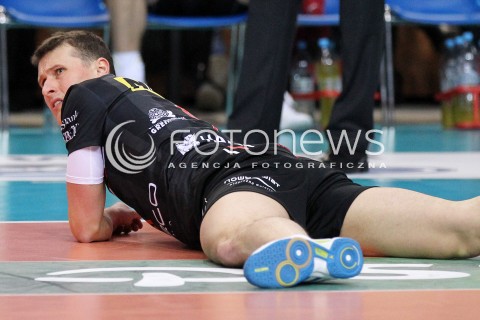  25.03.2013 RZESZOW SIATKOWKA PLUS LIGA 2012/2013 MEN VOLLEYBALL POLAND POLISH PLUSLIGA LEAGUE SEASON 2012/2013 MECZ ASSECO RESOVIA RZESZOW - DELECTA BYDGOSZCZ N/Z LUKAS TICHACEK SMUTEK  